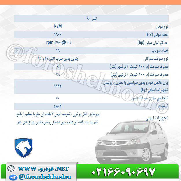 کاتالوگ تندر 90